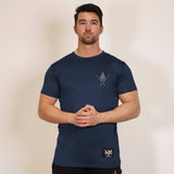 300 T-Shirt - Navy (Performance Line) - Spartathletics