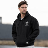 300 Hoodie - Onyx (Oversized)
