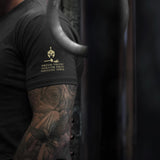 Glory T-Shirt - Granite x Gold (Hephaistos)