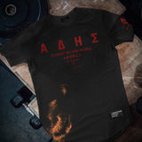 Camiseta Nemesis - Onyx x Lava Red (Hades)