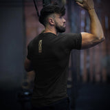 Nemesis T-Shirt - Onyx x Gold (Zeus)