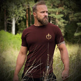 //03 - SP1 | Shadow Ops T-Shirt - Burgundy (Lifting Club - Gold Edition) - EU 🇪🇺 | Spartathletics
