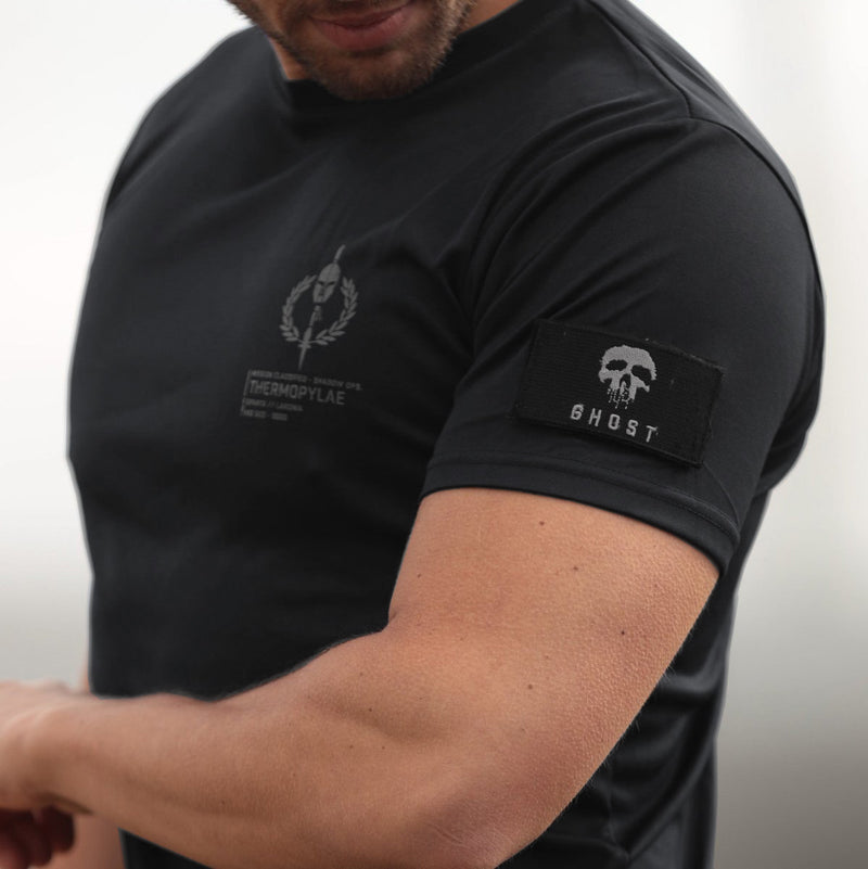 //03-SP1 | Camiseta Shadow Ops - Onyx (Línea Performance - Totalmente personalizable) 