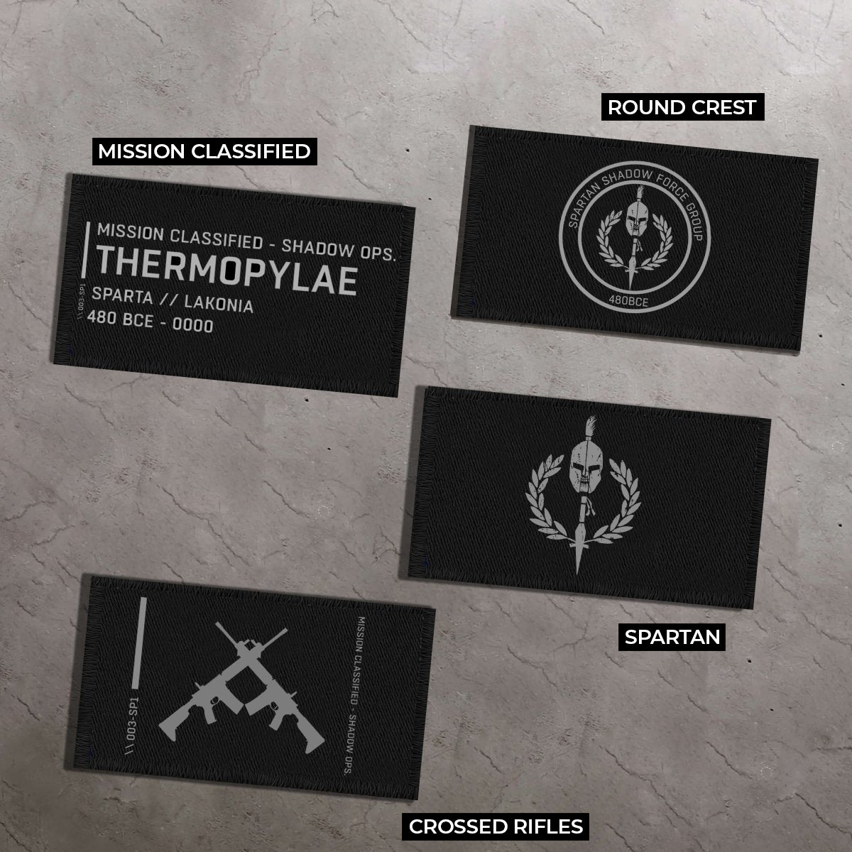 //03-SP1 | Shadow Ops Velcro Patch (9x5cm) – USA 🇺🇸 | Spartathletics