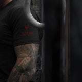 Camiseta Glory - Onyx x Lava Red (Hades) 