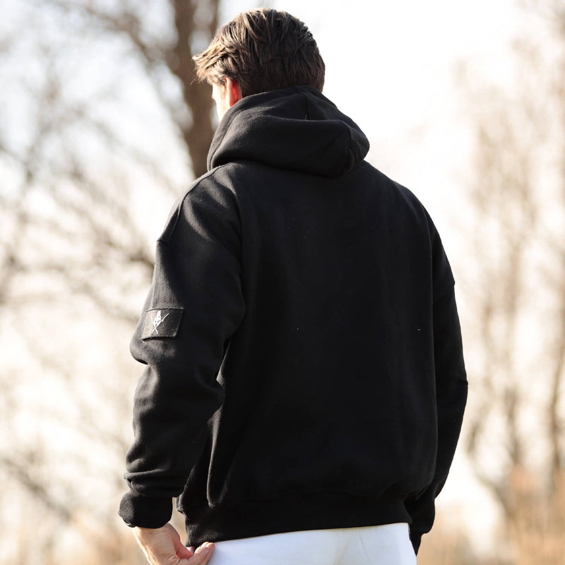 03-SP1 Suéter con cremallera Shadow Ops Onyx (totalmente