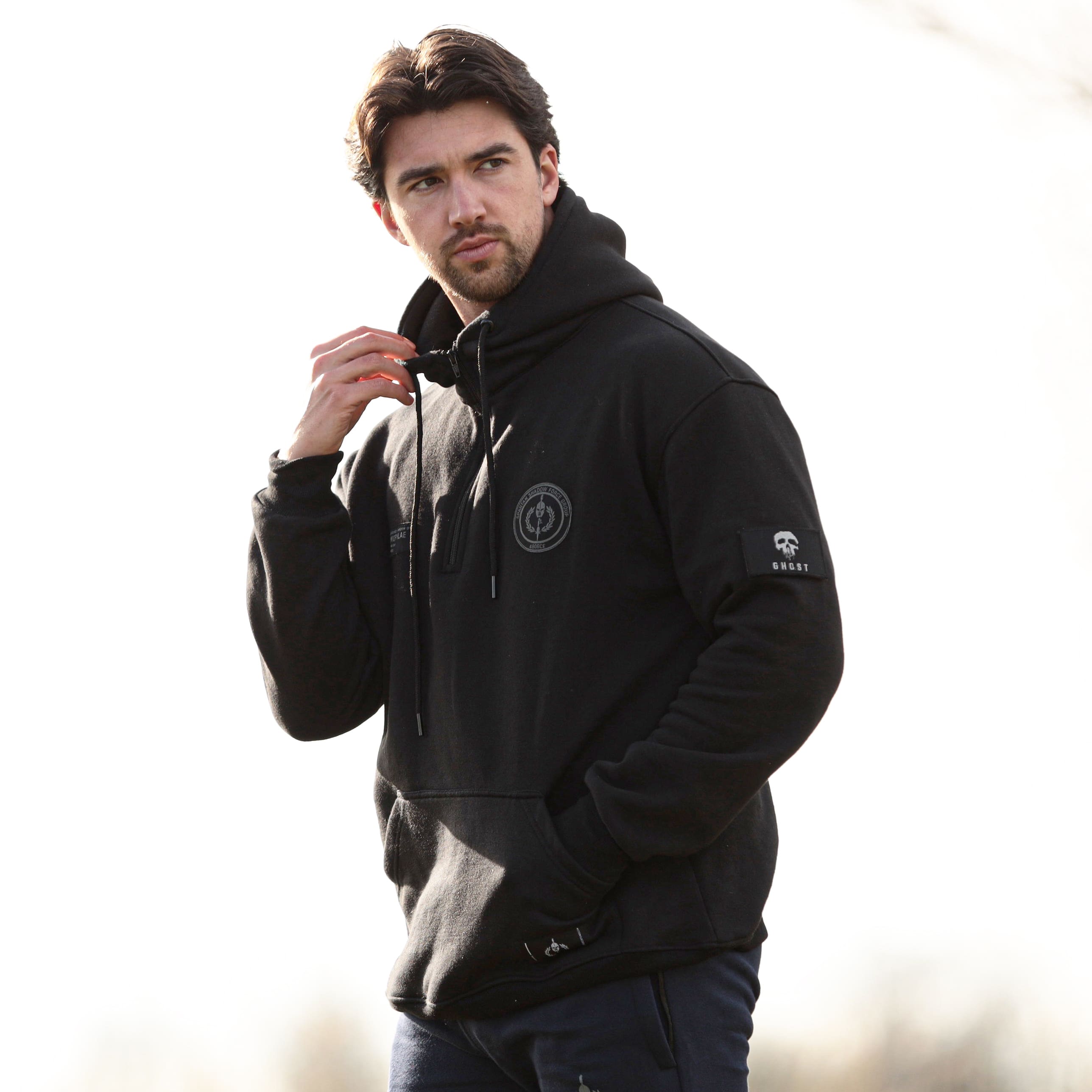 //03-SP1 | Shadow Ops Half Zip Hoodie - Onyx (Fully Customizable) – USA ...