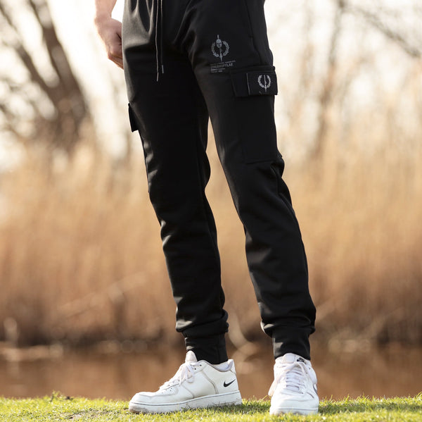 //03-SP1 | Joggers cargo Shadow Ops V8 - Ónix