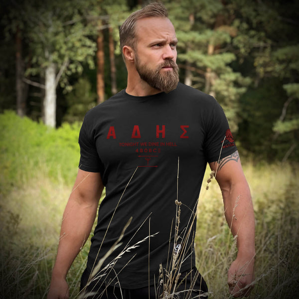 Nemesis T-Shirt - Onyx x Lava Red (Hades)