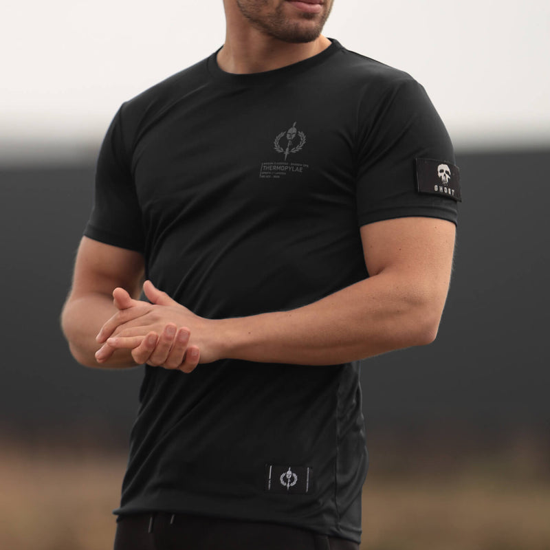 //03-SP1 | Camiseta Shadow Ops - Onyx (Línea Performance - Totalmente personalizable) 