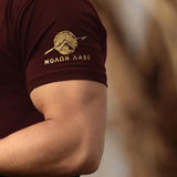 Nemesis T-Shirt - Burgundy x Gold (Brasidas)