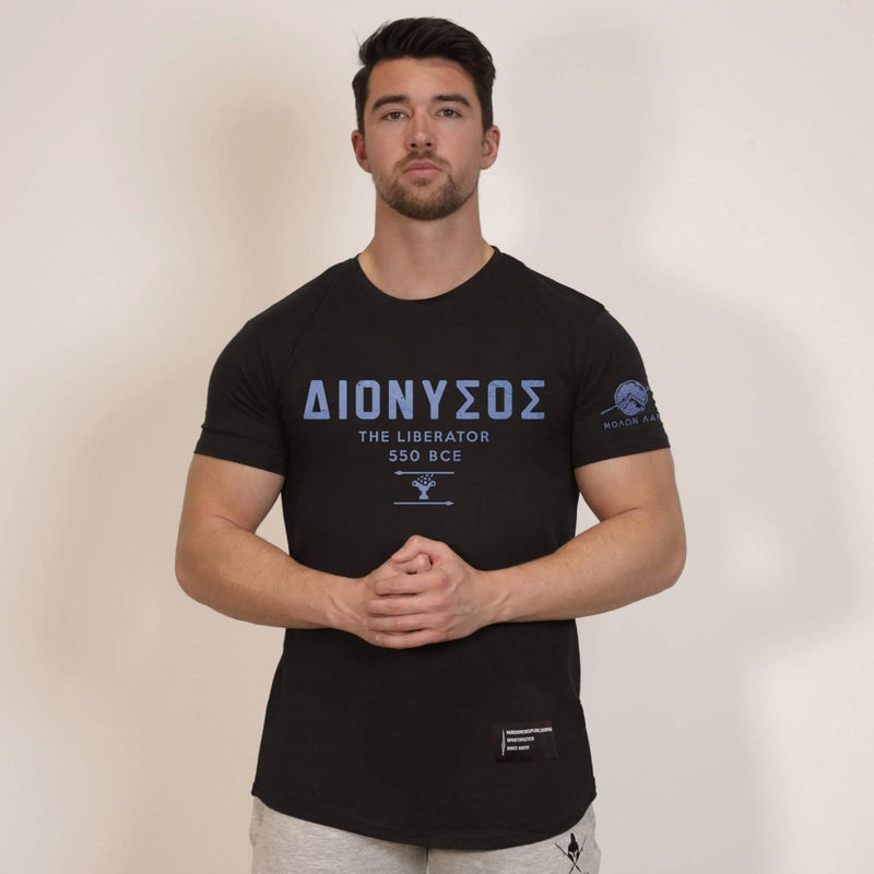 Nemesis T-Shirt - Onyx x Deep Sapphire (Dionysos) - Spartathletics