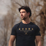 Camiseta Nemesis - Marinho x Dourado (Athena) 